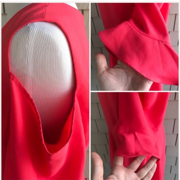 NWT CeCe Cold Shoulder Emma Dress Size 12 - Picture 6 of 8